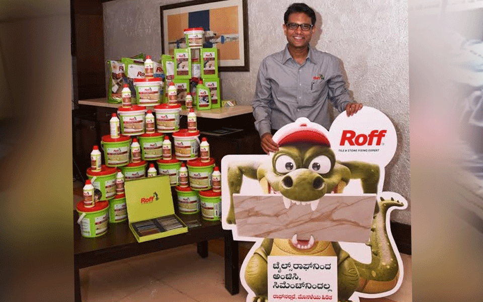 Pidilite's Roff unveils initiative to create awareness about using right products while tiling homes
