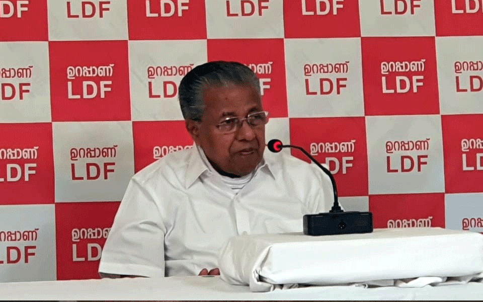 LDF sure to once again rule the State: Kerala CM Pinarayi Vijayan