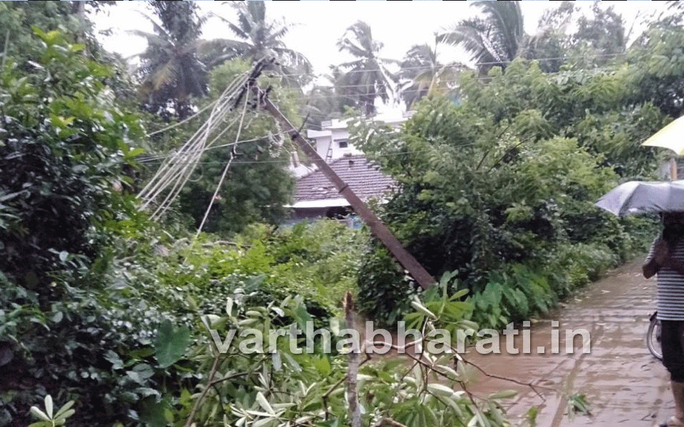 Heavy rains in Coastal Karnataka: Damages to public/private properties reported at several places