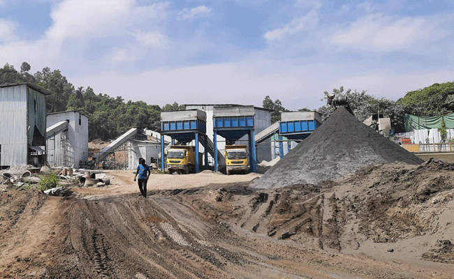 Adyar: Illegal sand logging located