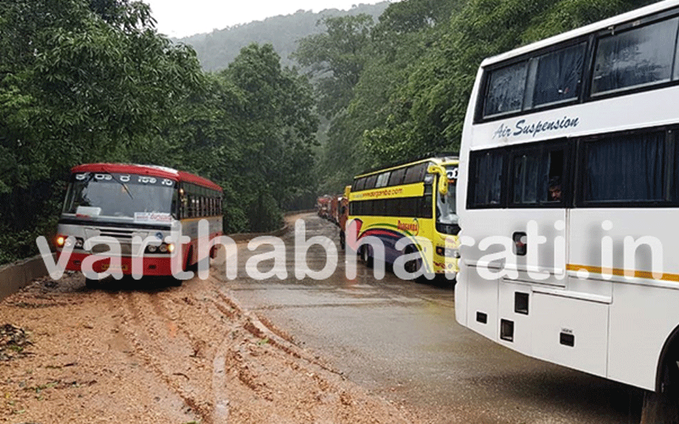 Passengers in trouble in Shiradi Ghat