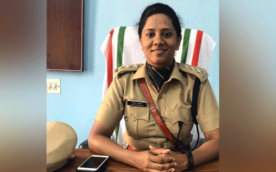 Karnataka's D Shilpa takes charge as the first woman SP of Kasargod District