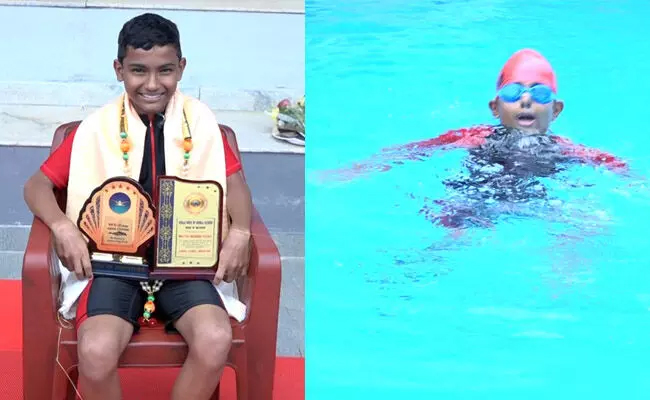 Mangaluru boy sets world record with 26 underwater flips in 37 seconds at  Emmekere swimming pool