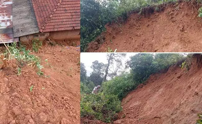 Belthangady: Landslide due to heavy rain blocks traffic in Mundaje