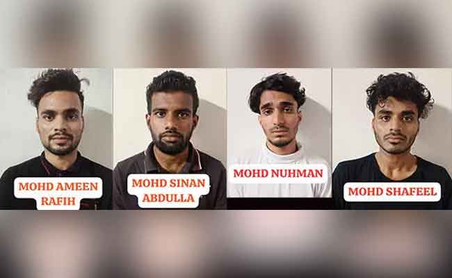 Mangaluru CCB Police arrest four MDMA peddlers, seize 270 grams of contraband
