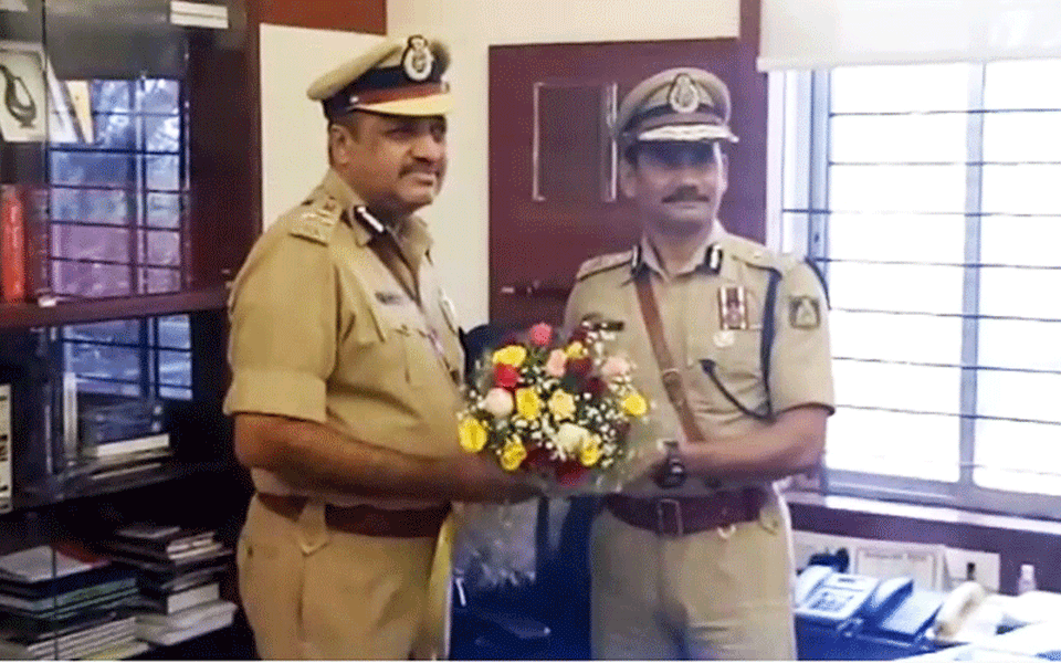 TR Sureshkumar takes charge as Mangaluru Police Commissioner