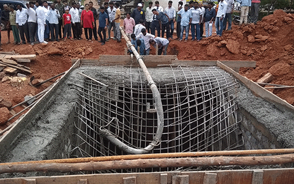Mangaluru One killed another injured as underconstruction wall