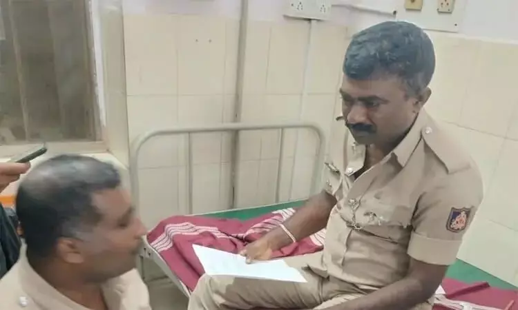 Shivamogga: ASI Injured after being assaulted by youngsters during Ganesh idol immersion
