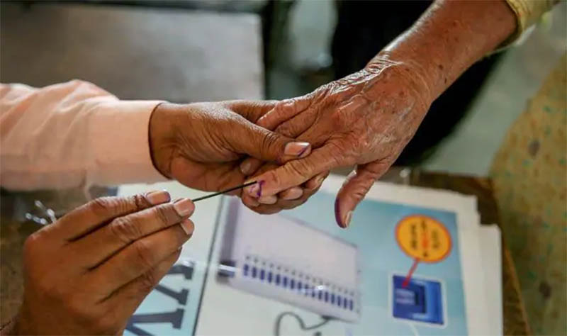 Voting underway for 2nd phase of gram panchayat elections in Karnataka
