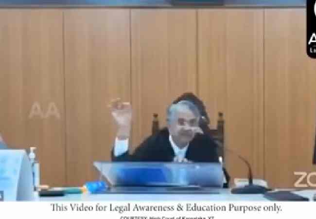 Another video of Karnataka HC judge making gender-insensitive comment surfaces