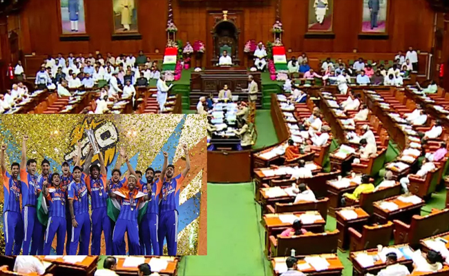 Karnataka Assembly congratulates Indian team for winning T20 World Cup