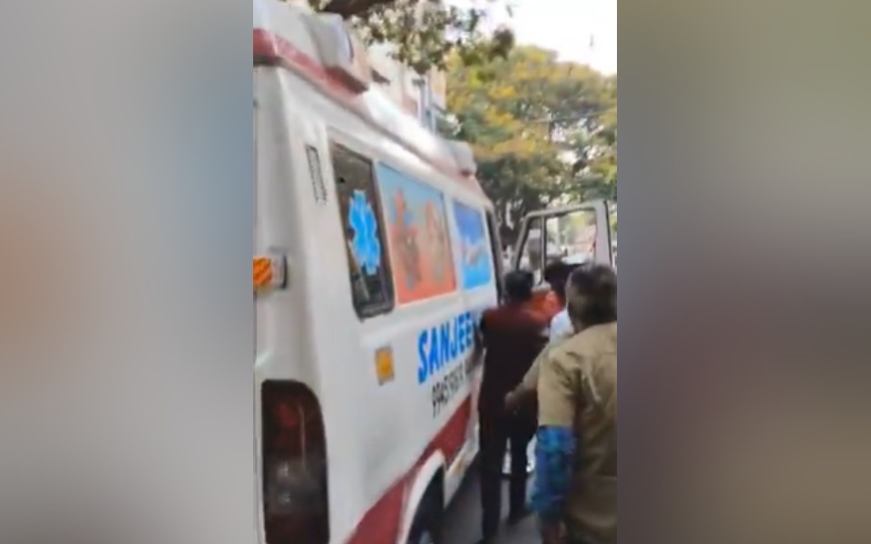 One killed after speeding ambulance collides with several vehicles in Bengaluru