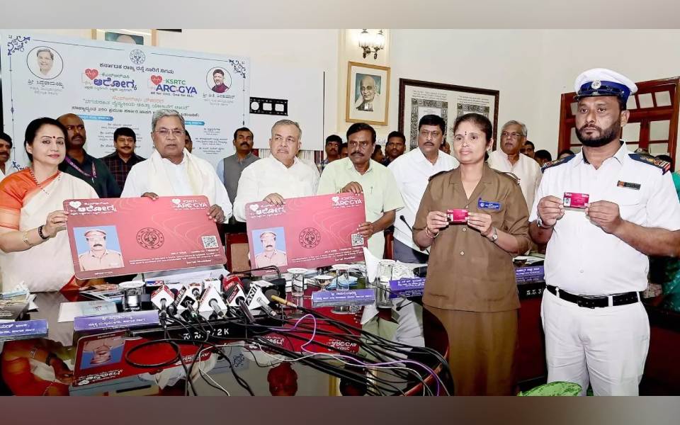 CM Siddaramaiah launches health insurance scheme for KSRTC employees