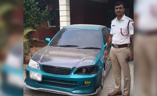 ₹70,000 car, ₹1.11 lakh fine: Bengaluru student penalised for illegal modifications
