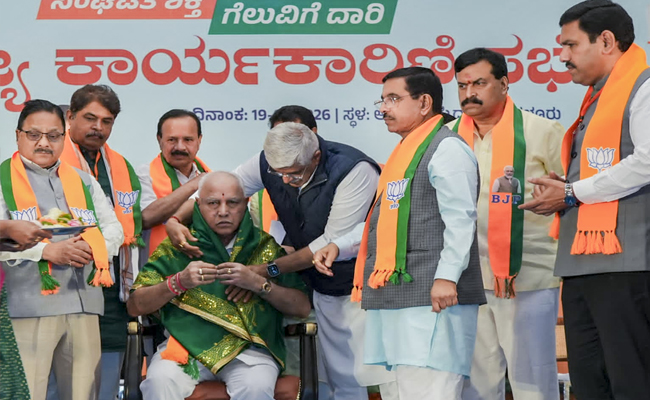 BJP vows to return to power in 2028 in Karnataka, attacks Cong at executive committee meet
