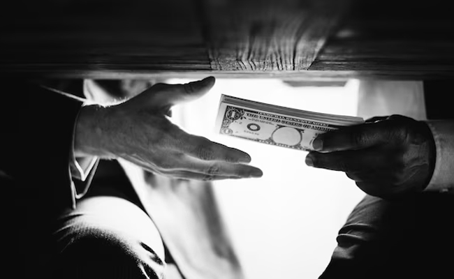 FDA caught red-handed while accepting bribe at Kamalapur tahsildar office