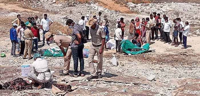 Chikkaballapura quarry blast: Five people held, two cops suspended