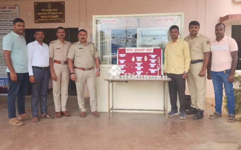 Chikkamagaluru: Police arrest one for burglary, gold worth Rs. 28 Lakhs seized