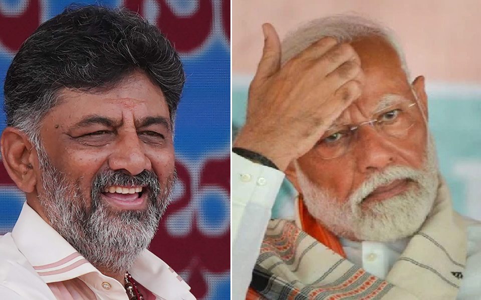 K'taka Deputy CM DK Shivakumar counters PM's criticism, highlights state's 10.2 per cent GDP growth