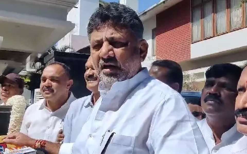 No differences with anyone in party, says D K Shivakumar