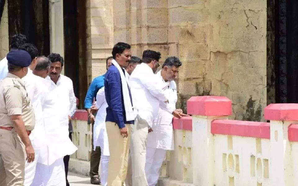 Two companies have been appointed to repair the damaged gate of Pampa Sagar Dam: DCM DK Shivakumar