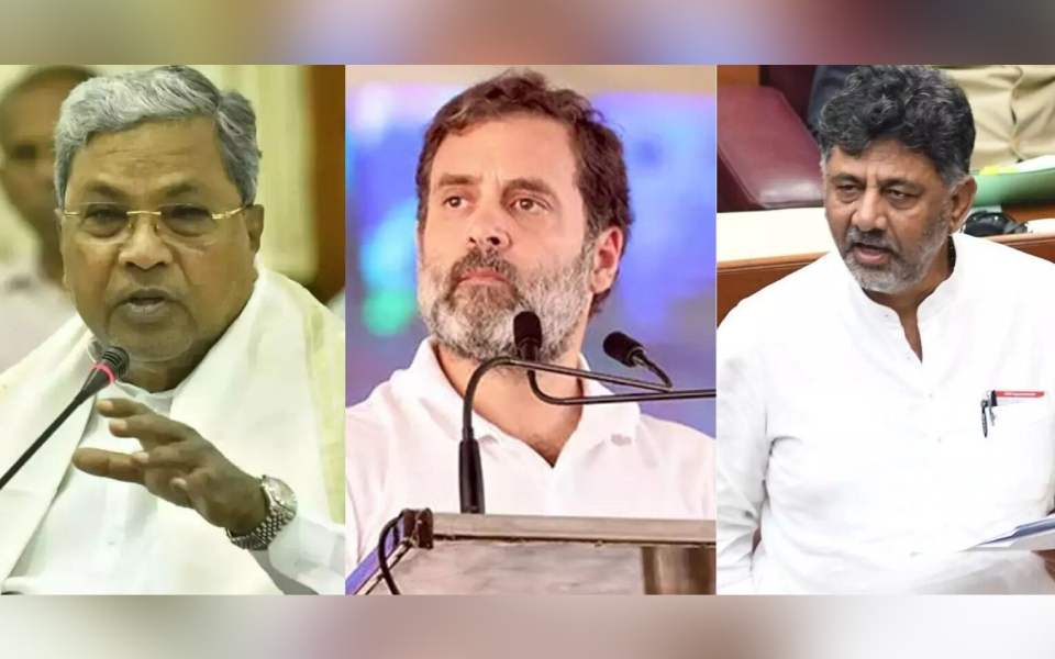40% Commission ads: Court issues summons to Rahul Gandhi, Siddaramaiah, DKShi
