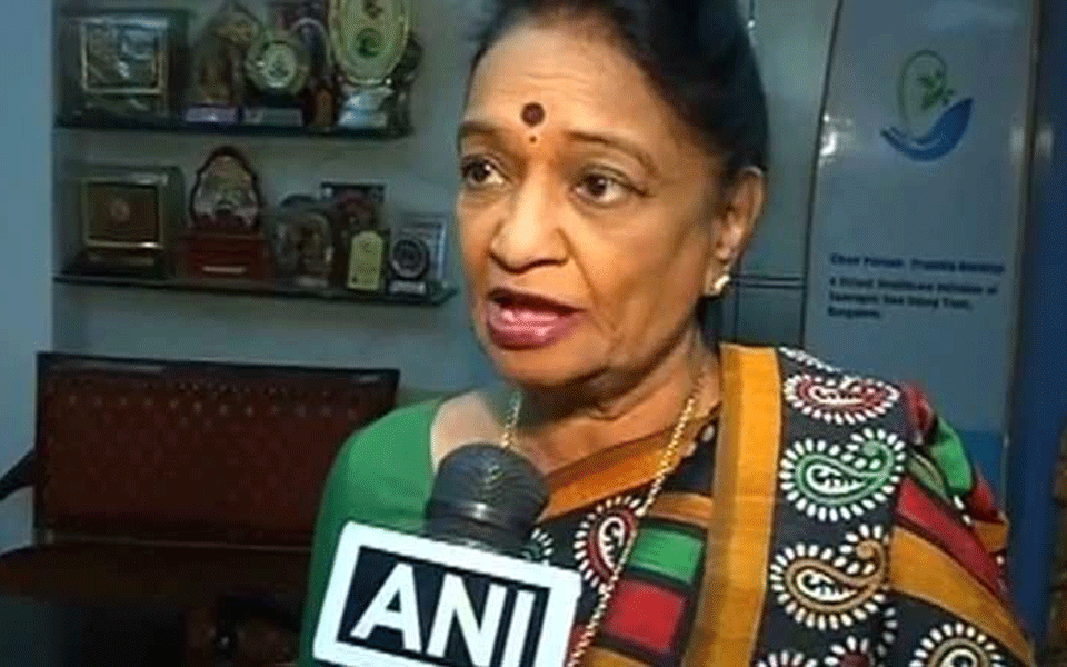 D.K. Ravi’s mother enters election fray, files nomination in Kolar