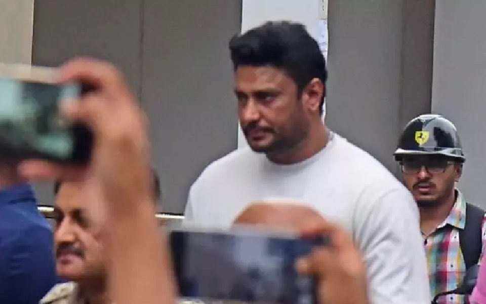 Leading Kannada film actor Darshan arrested in murder case, remanded to 6 days police custody