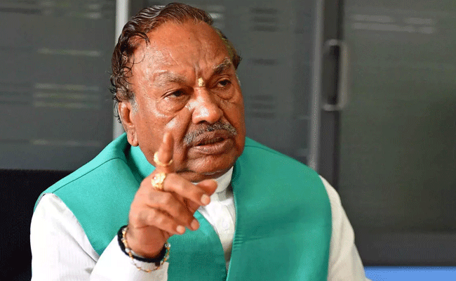 Senior BJP leader Eshwarappa blames Yediyurappa for son being denied BJP ticket