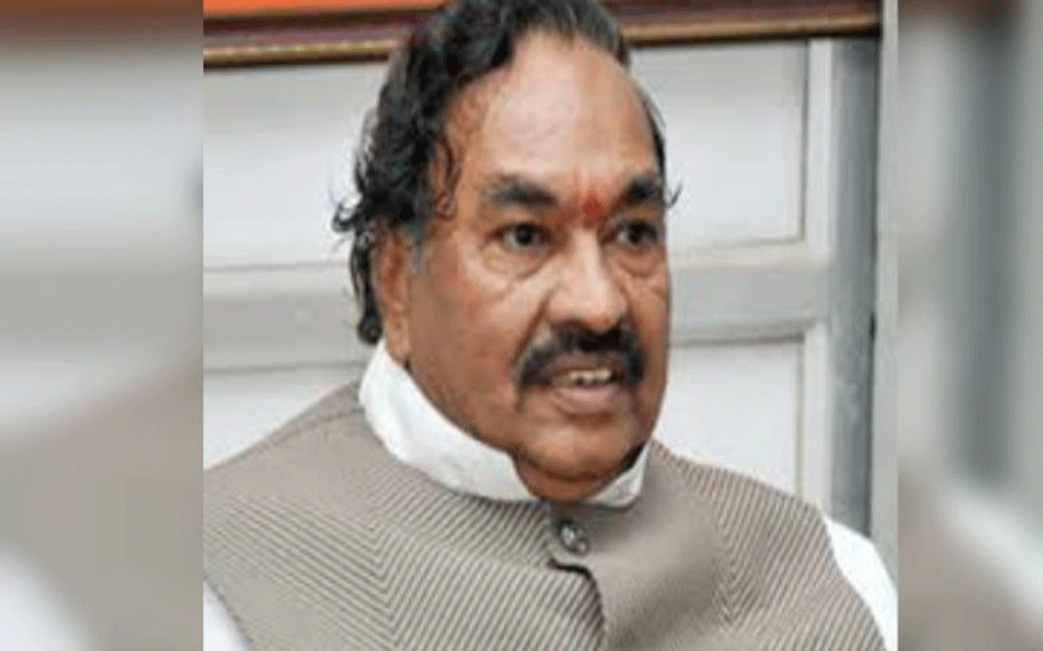 We never expected Muslim votes : Eshwarappa