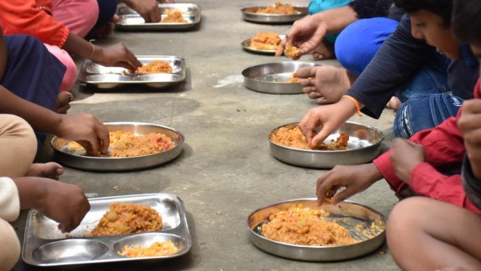 58 students of govt school in K'taka fall ill after consuming half-cooked food