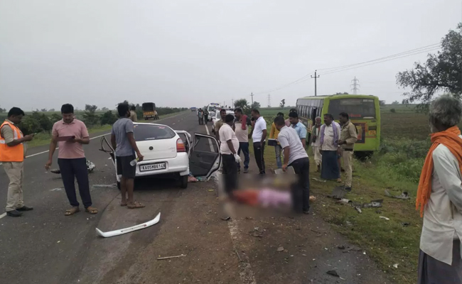 Gadag: Four family members die in road accident