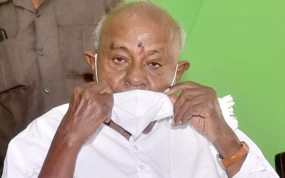 Former Prime Minister HD Deve Gowda hospitalized for Respiratory Illness, UTI