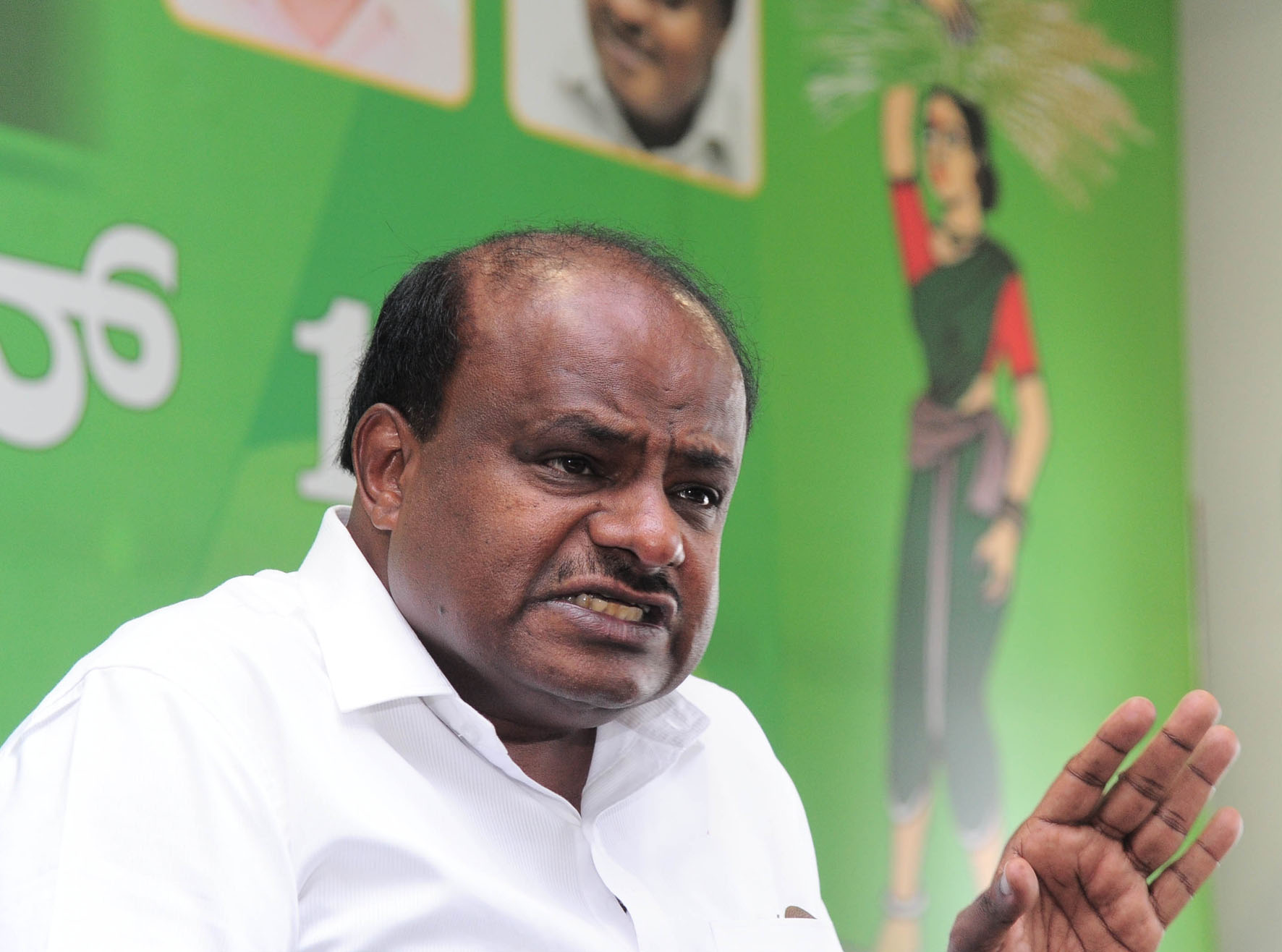 When people bat for their caste, caste struggle will go on: H D Kumaraswamy