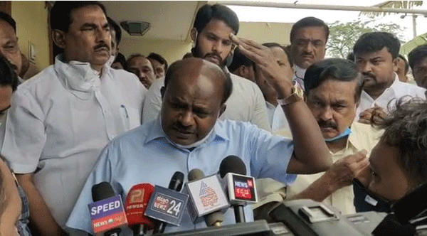 RSS marking houses of donors for Ram Temple, just as Nazis did, claims Kumaraswamy