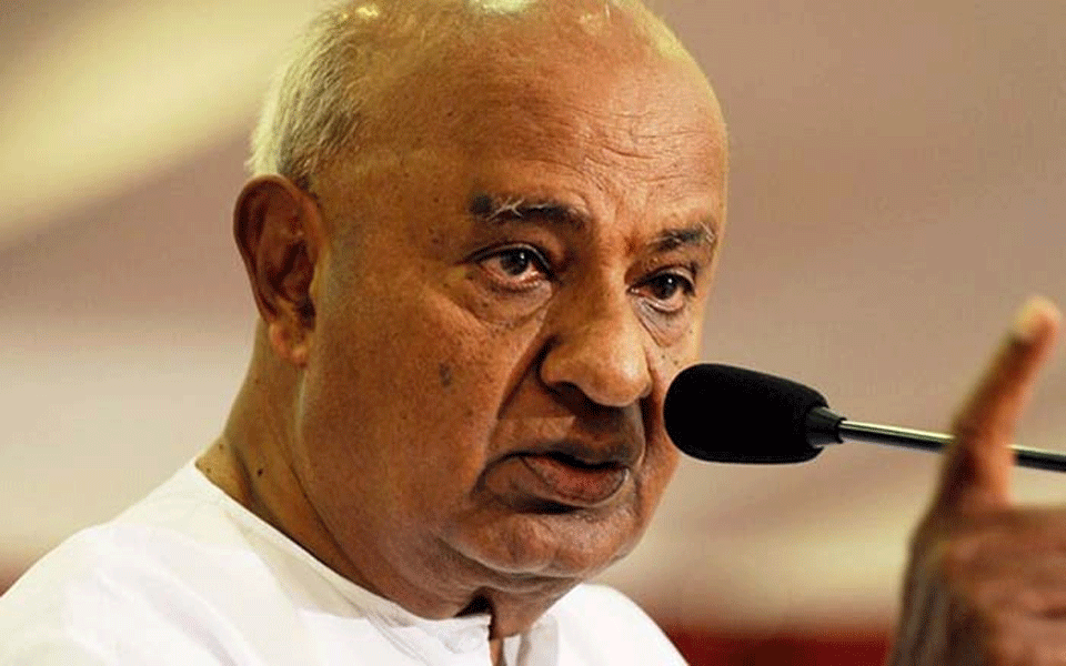 No alliance with Congress: HD Devegowda