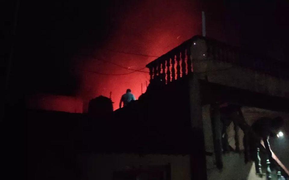 Haveri: Murder suspect's house set on fire, no one injured