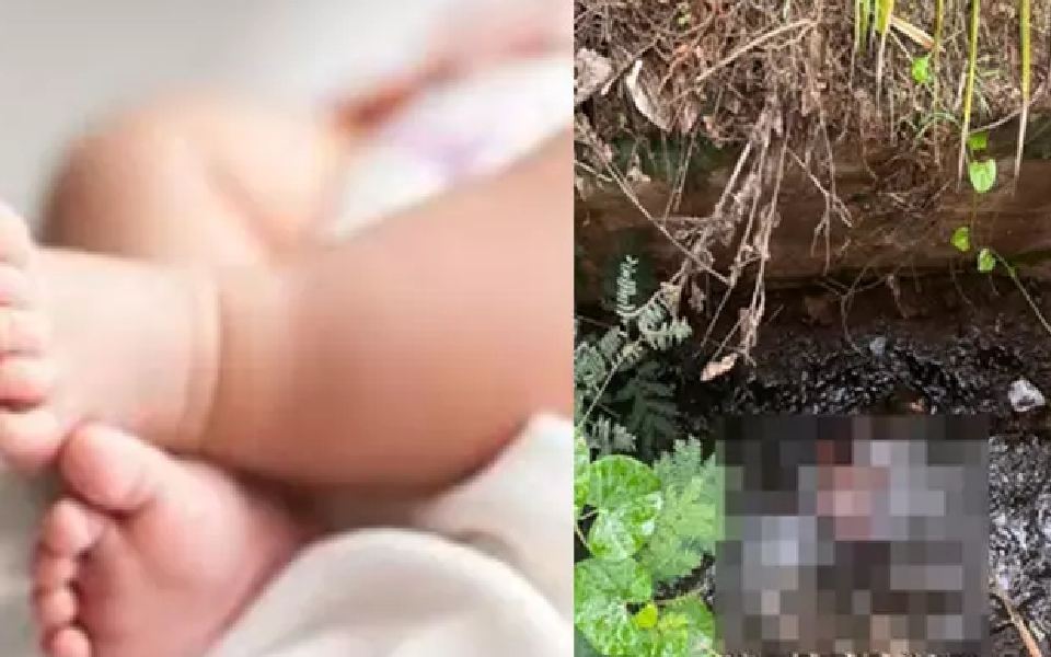 Hubballi: New born baby’s body found in drain