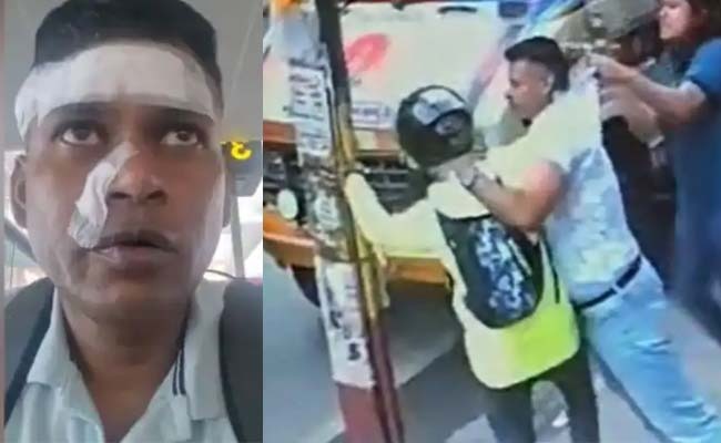 Twist in B'luru road rage: Video shows IAF officer assaulting delivery boy, not the other way around