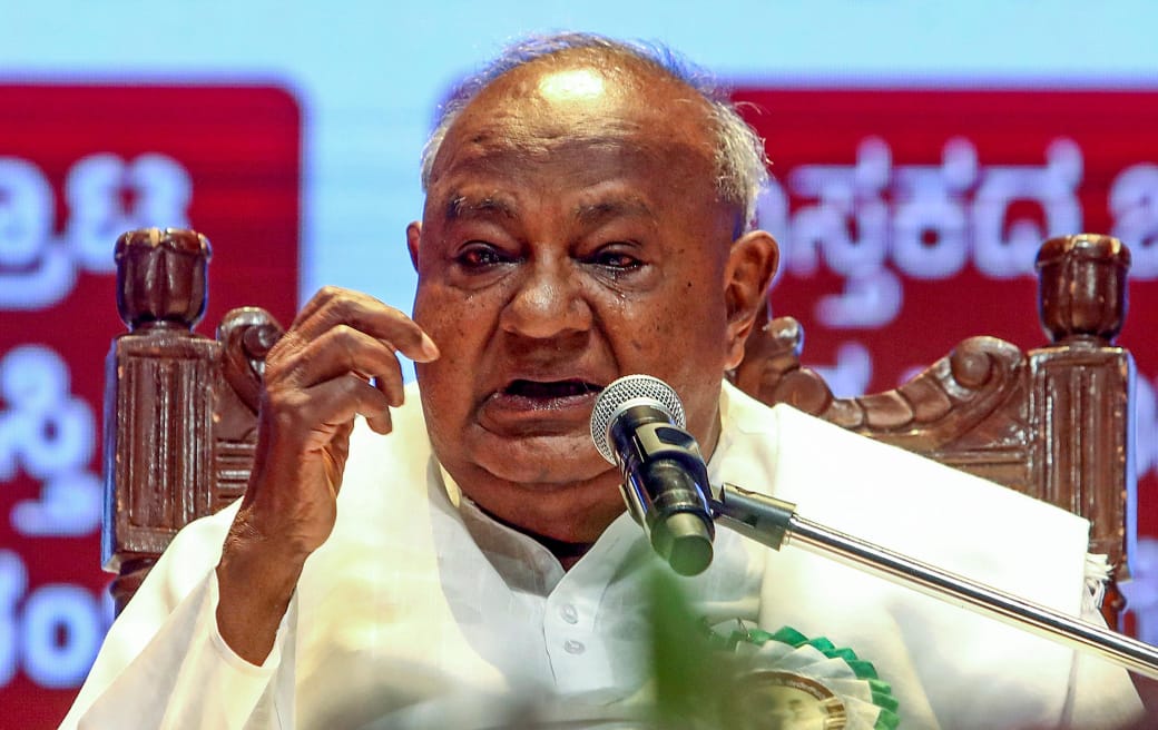 Financial condition of Karnataka worsened due to ''guarantee schemes'': Ex-PM Deve Gowda