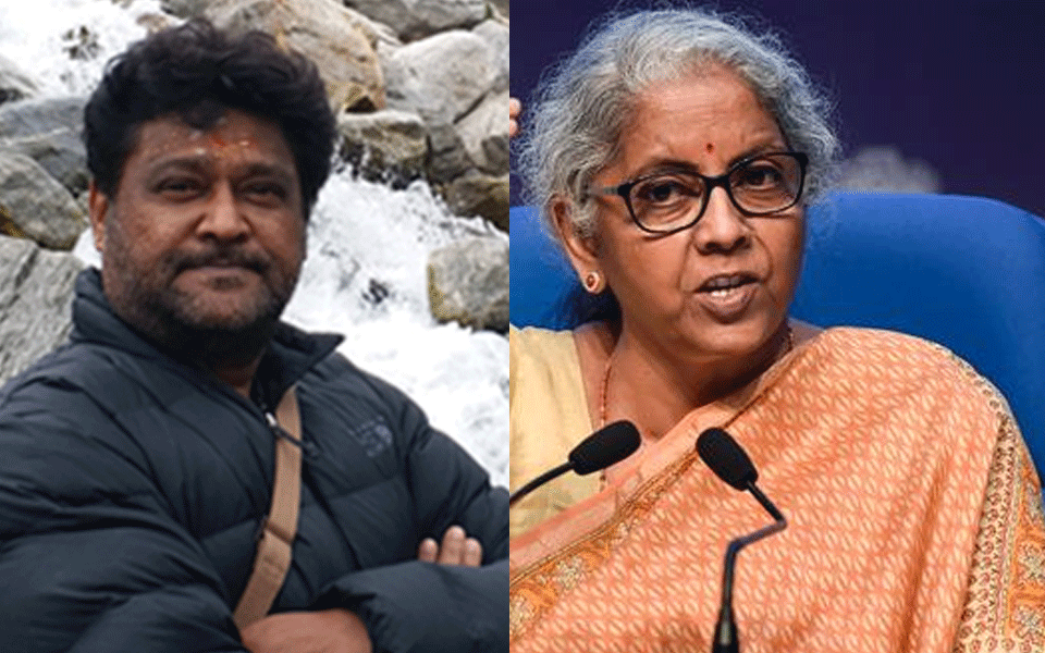 Union Minister Sitharaman, actor-turned-politician Jaggesh to contest RS poll for BJP from K'taka