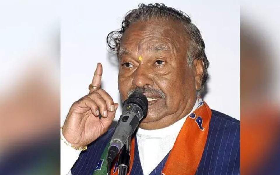 KS Eshwarappa says he will contest independently from Shivamogga seat in LS polls