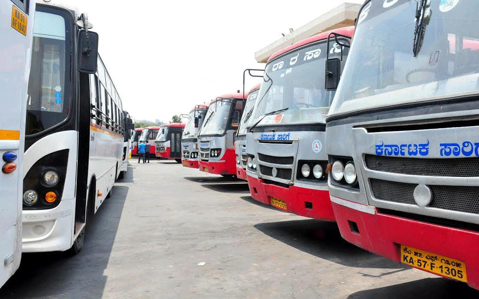 RTC workers strike in Karnataka enters ninth day, bus services hit