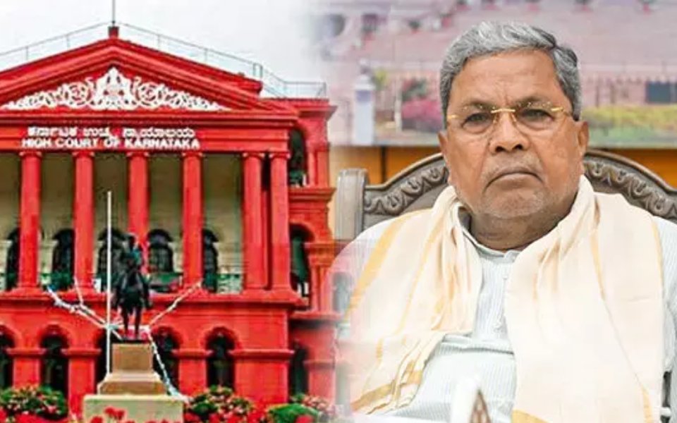 HC issues notice to Siddaramaiah on plea seeking his disqualification alleging election malpractice
