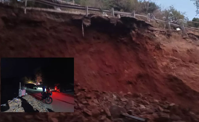 Shivamogga: Three workers die after landslip during Hulikal ghat road widening works
