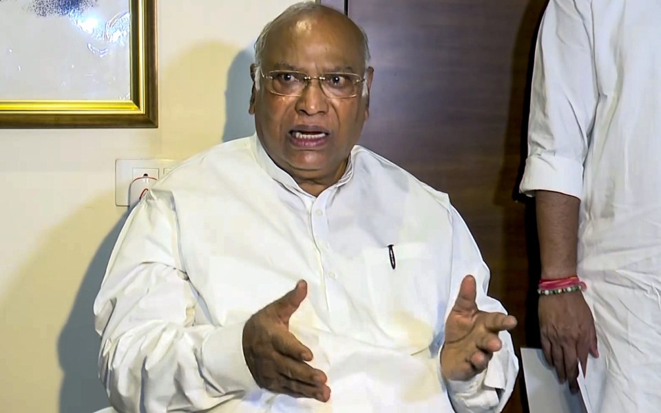 Increase reservation to 68 per cent, Mallikarjun Kharge urges Centre