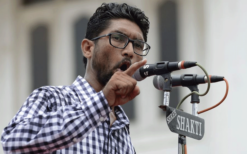 Mevani dares Modi to hold four-minute debate on achievements of his government