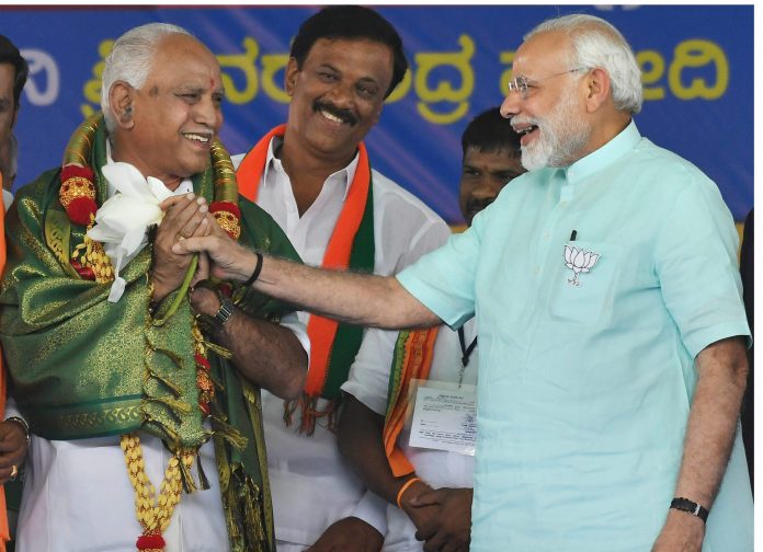 'Most Experienced Leader': PM Modi Greets CM Yediyurappa On 78th Birthday