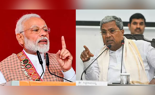 Siddaramaiah hits back at PM Modi over 'tech city into tanker city' remark