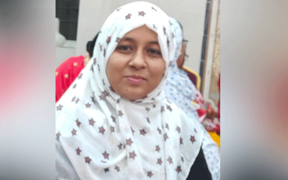 Naziya Angadi is the first woman to contest assembly polls from Sindagi